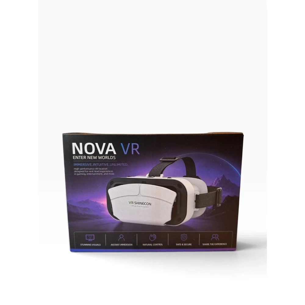 Nortech Nova VR Shinecon Virtual Reality Glasses 3D Headset for 4.7-7.0in Phones